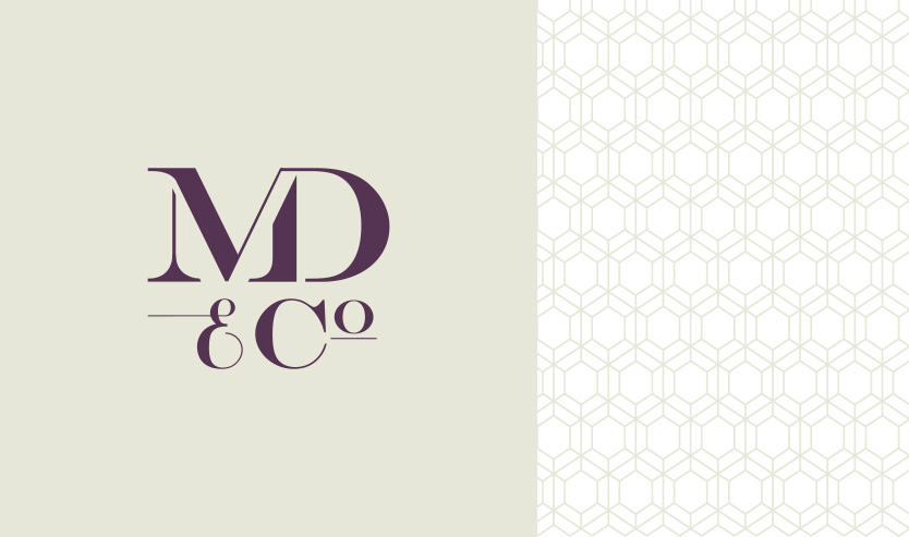 Mason Diasio logo and supporting pattern by Annatto.