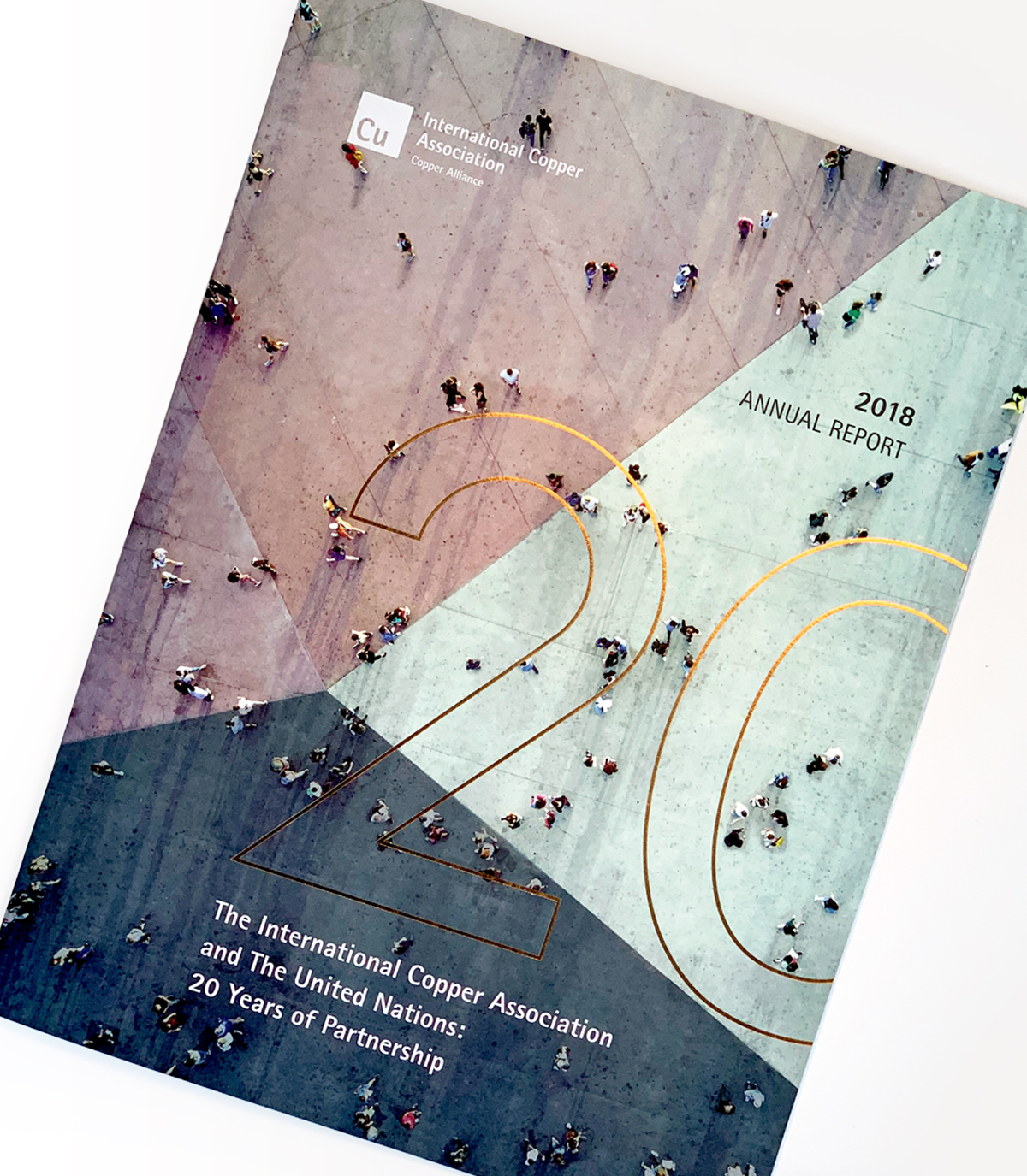 International Copper Association, Annual Report 2018. Designed by Annatto