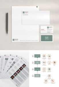 TandemGrowth Financial Advisors - Stationery, Business Card, Sell Sheets, Infographic - by Annatto
